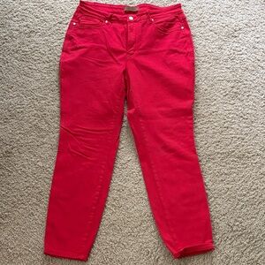Judy Blue Red Skinny Jeans